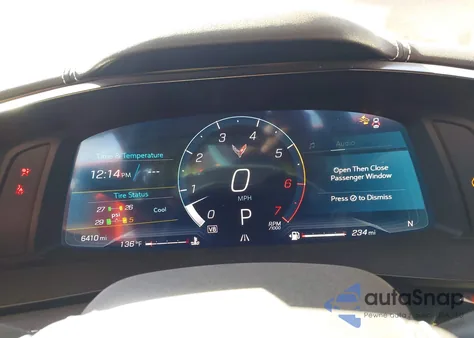 2025 Chevrolet Corvette Stingray Rwd 1Lt from USA, damaged, VIN 1G1YA3D4XS5113323